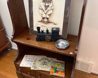 Wooden Tiered Shelf