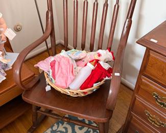 Wooden Rocking Chair 