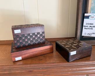 Wooden Boxes