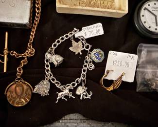 Sterling Charm Bracelet 