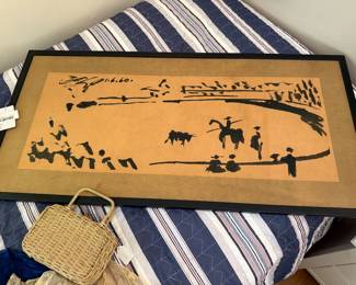 Picasso 'El Corrida' Lithograph