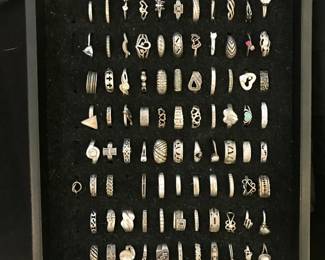 sterling rings