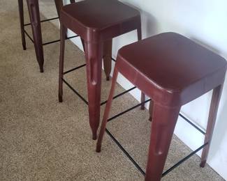 Leather stools