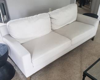 White sofa 