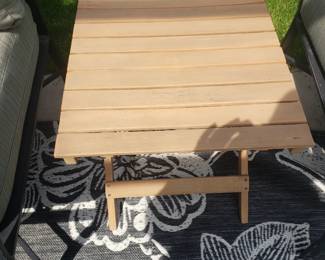 Outside end table