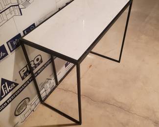 Table with marble top 