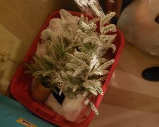 Table top Christmas trees