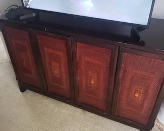 Ornate TV stand