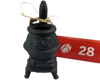 Cast Iron Mini Pot Belly Stove *S
