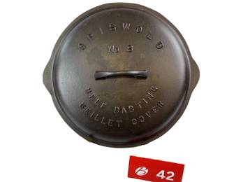 Griswold #8 Self Basting Skillet Cover *NS