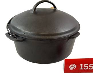 8X V8 Cast Iron Dutch Oven Lid *S