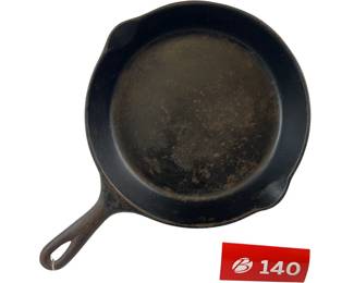 Wagner Ware Sidney -O- 1058A Double Pour Cast Iron Skillet *NS
