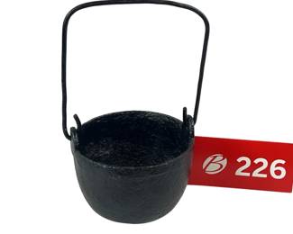 Long Handle Mini Cast Iron Pot No Markings
