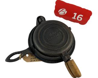 EG Simmons Mini Waffle Iron Pizzelle Maker *S