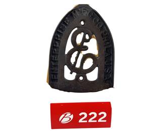 Enterprise Manufacturing Co Philadelphia Iron Trivet *S