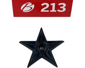 5 Point Cast Iron Star *S