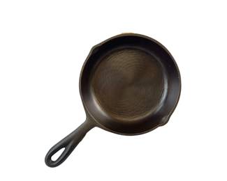 Birmingham BSR #3 6 5/8 IN On Bottom 1 Under Handle Heat Ring 2 Pour Skillet *S