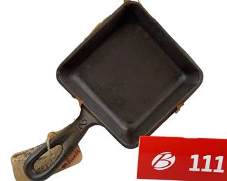 Javelin #2 P102 Z2 On Handle Canada Mini Square Skillet *S