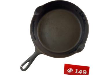 Pre Griswold Erie 8F Double Pour Cast Iron Skillet *NS