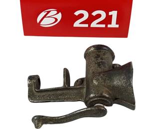 JP Co NYC Mini Meat Grinder Cast Iron
