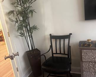 Iron Desk chair 
