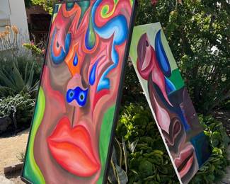 Roberto Cobian Art for sale - 2020 I don't even know anymore and 2019 Resting Rich face