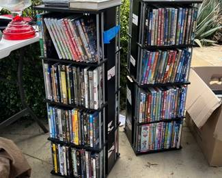 only a fraction of the DVDs for sale