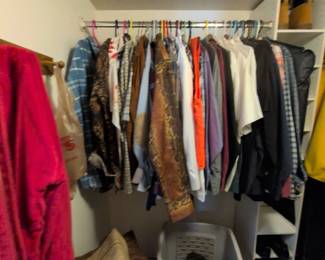 Men's button up shirts, pearl snaps, t shirts, boots, shoes
