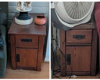 Multiple sets of solid wood nightstands
