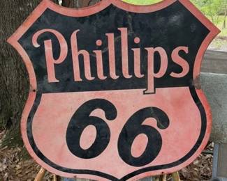 1956 Porcelain Sign - 30" x 30" - (Side #1)