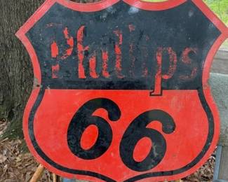 1956 Porcelain Sign- 30" x 30" - (Side #2)