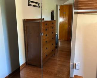 IKEA Pax System Double Door Mirror Wardrobe