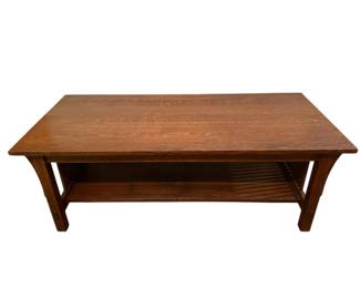 STICKLEY Mission Oak Coffee Table