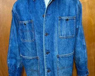 80s Vintage POLO RALPH LAUREN Denim Chore Jacket
