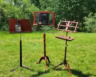 Three Music Stands Plus