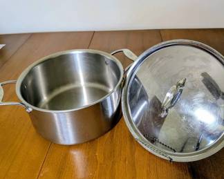 008 All Clad D5 8 Qt Pot With Lid