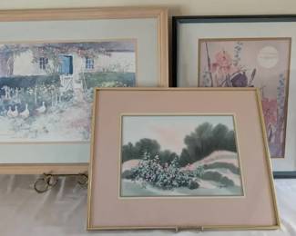 Retro Framed Pictures