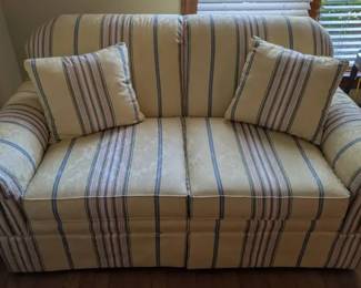 The Sofa Chair Co, Yellow Striped Loveseat
