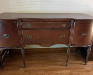 Carved Leg Buffet