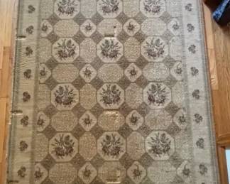100 Wool Rug with Pad