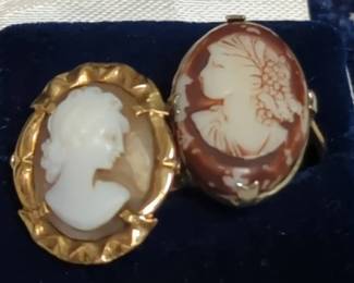 Vintage Cameo Rings