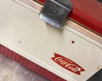 Vintage Coca-Cola Metal Cooler