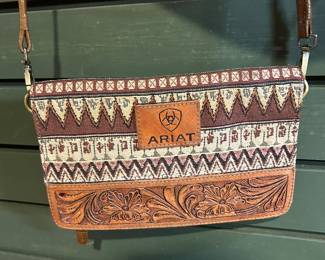 Ariat western / southwestern style crossbody purse