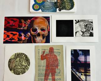 Manhattan Graphics Center Portfolio 2017 - 30 Original Prints From Various Artists In Clever Evidence Box Lot #: 14