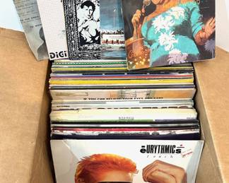 0ver 50 Vinyl Records Music Lot #: 98
