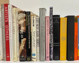 Over 20 Art Books Including Many Coffee Table Books Lot #: 41