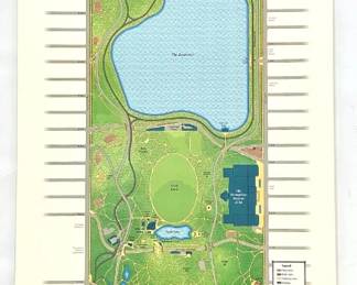 Shane Kelly Graphics (1996) Central Park New York City Poster, Unframed Lot #: 24
