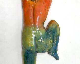 Gina Wendkos (B1954 American) Ceramic Sculpture Of Swimmer, By Screenwriter Of Princess Diaries Lot #: 57