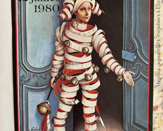 4 French Art Exhibition Posters, Unframed Lot #: 78