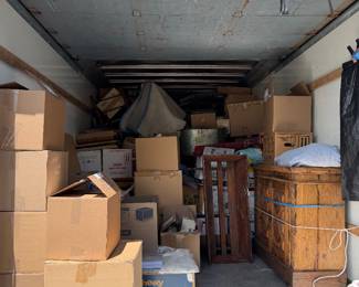 All unloaded in our lot and displayed on our tables.
